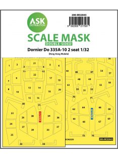   Art Scale - 1/32 Dornier Do 335A-10 two seater double-sided mask for HK Models