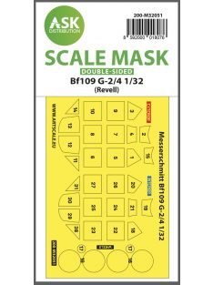   Art Scale - 1/32 Messerschmitt Bf 109G-2/G-4  double-sided express masks for Revell