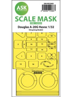   Art Scale - 1/32 A-20G Havoc one-sided express self adhesive mask for HK Model