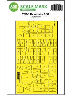   Art Scale - 1/32 TBD-1 Devastator one-sided express fit mask for Trumpeter