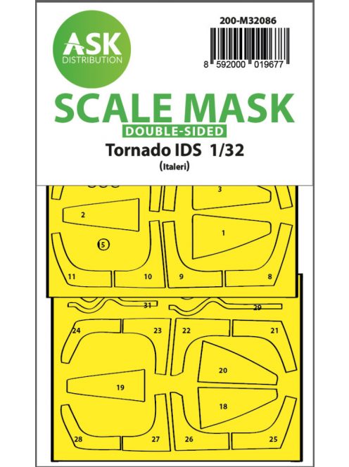 Art Scale - 1/32 Tornado IDS double-sided express fit mask for Italeri