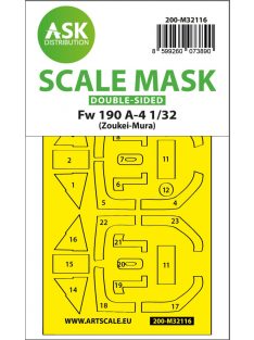   Art Scale - 1/32 Fw 190A-4 double-sided express fit mask for Zoukei-Mura