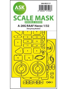   Art Scale - 1/32 A-20G RAAF Havoc double-sided express fit mask for HK Models