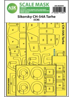   Art Scale - 1/35 Sikorsky CH-54A Tarhe double-sided express fit  mask for ICM