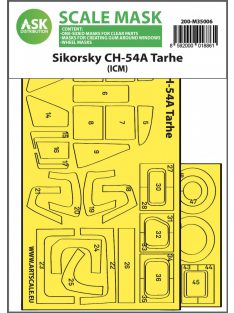   Art Scale - 1/35 Sikorsky CH-54A Tarhe one-sided express fit  mask for ICM