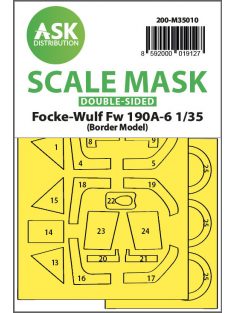   Art Scale - 1/35 Fw 190A-6 double-sided painting mask for Border Model