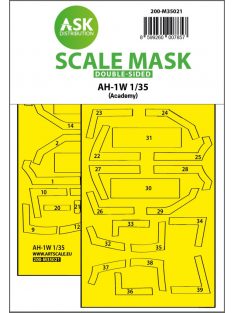   Art Scale - 1/35 AH-1W double-sided express fit painting mask for Academy