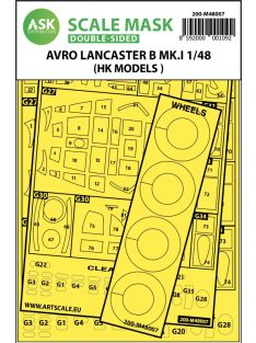   Art Scale - 1/48 Avro Lancaster Mk.I B double-sided painting mask for HK Models