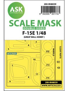   Art Scale - 1/48 F-15E double-sided painting mask for Great Wall Hobby