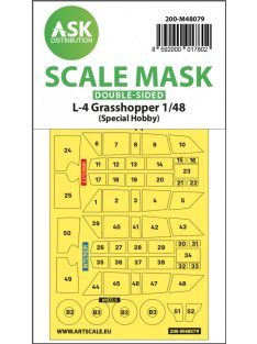   Art Scale - 1/48 L-4 Grasshopper double-sided self-adhesive mask for Special Hobby