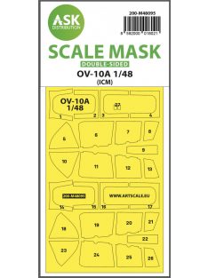   Art Scale - 1/48 OV-10A double-sided mask self-adhesive pre-cutted for ICM