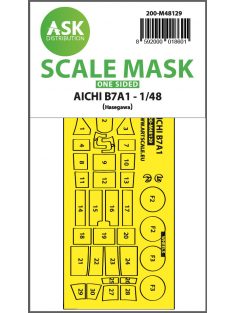   Art Scale - 1/48 AICHI B7A1 one-sided express mask for Hasegawa