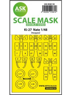   Art Scale - 1/48 Ki-27 Nate double-sided express mask for Hasegawa