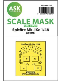   Art Scale - 1/48 Spitfire Mk.IXc one-sided express fit mask for Eduard