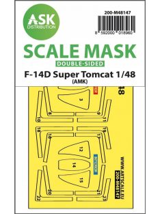   Art Scale - 1/48 F-14D Super Tomcat double-sided express fit mask for AMK