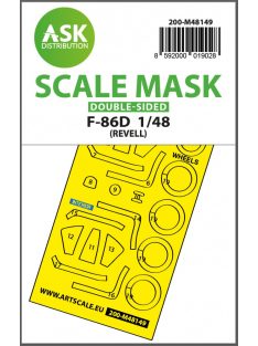   Art Scale - 1/48 F-86D double-sided express fit mask for Revell