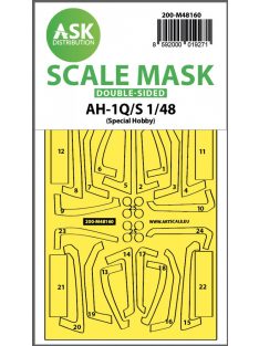   Art Scale - 1/48 AH-1Q/S Cobra  double-sided fit express mask for Special Hobby