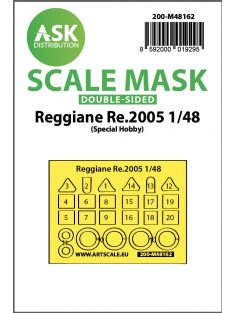   Art Scale - 1/48 Reggiane Re.2005  double-sided fit express mask for Special Hobby