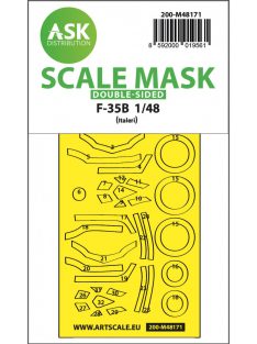   Art Scale - 1/48 F-35B double-sided express fit  mask for Italeri