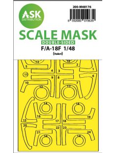   Art Scale - 1/48 F/A-18F double-sided express fit  mask for Italeri