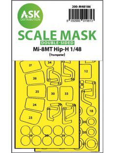   Art Scale - 1/48 Mil Mi-8MT double-sided express fit mask for Trumpeter