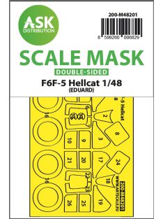   Art Scale - 1/48 F6F-5 Hellcat double-sided express fit mask for Eduard