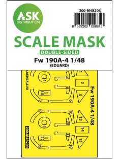   Art Scale - 1/48 Fw 190A-4 double-sided express fit mask for Eduard