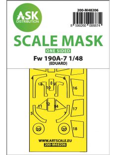   Art Scale - 1/48 Fw 190A-7 one-sided express fit mask for Eduard