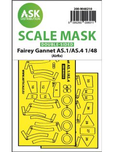   Art Scale - 1/48 Fairey Gannet AS.1/AS.4 double-sided fit and self adhesive express mask for Airfix