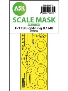   Art Scale - 1/48 F-35B Lightning II one-sided express fit mask for Tamiya