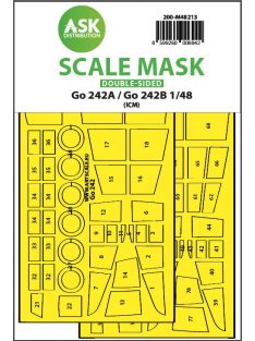   Art Scale - 1/48 Gotha Go 242A / Go 242B double-sided express fit mask for ICM