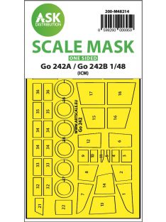   Art Scale - 1/48 Gotha Go 242A / Go 242B one-sided express fit mask for ICM