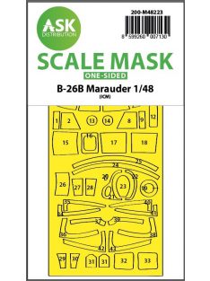   Art Scale - 1/48 B-26B Marauder one-sided express fit mask for ICM