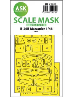   Art Scale - 1/48 B-26B Marauder double-sided express fit mask for ICM