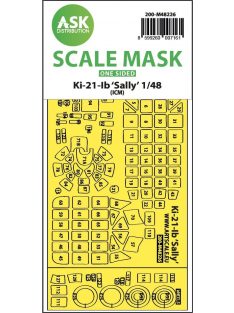   Art Scale - 1/48 Ki-21-Ib Sally one-sided express fit mask for ICM