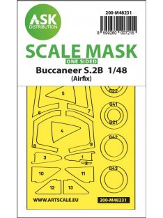   Art Scale - 1/48 Buccaneer S.2B one-sided express fit mask for Airfix