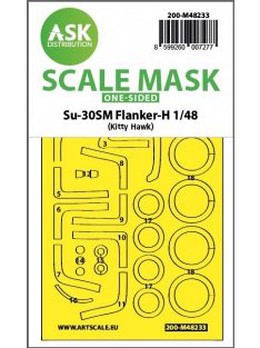   Art Scale - 1/48 Su-30SM Flanker-H one-sided express fit mask for Kitty Hawk