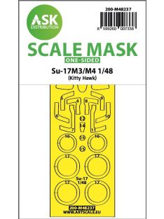   Art Scale - 1/48 Su-17M3/M4  one-sided express fit mask for Kitty Hawk