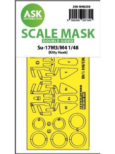   Art Scale - 1/48 Su-17M3/M4  double-sided express fit mask for Kitty Hawk