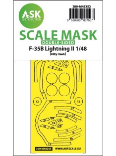   Art Scale - 1/48 F-35B Lightning II double-sided express fit  mask for Kitty Hawk