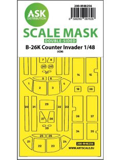   Art Scale - 1/48 B-26K Counter Invader double-sided express fit  mask for ICM