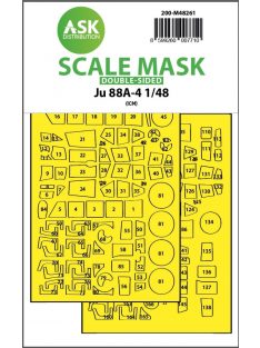   Art Scale - 1/48 Ju 88A-4  double-sided express fit  mask for ICM