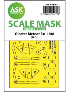   Art Scale - 1/48 Gloster Meteor F.8 double-sided express fit  mask for Airfix