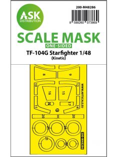   Art Scale - 1/48 TF-104G Starfighter one-sided express fit mask for Kinetic