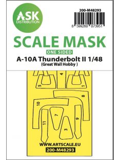   Art Scale - 1/48 A-10A Thunderbolt II one-sided express fit mask for GWH