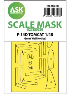   Art Scale - 1/48 F-14D Tomcat one-sided express fit mask for GWH