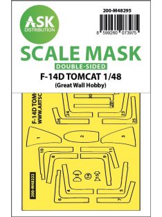   Art Scale - 1/48 F-14D Tomcat double-sided express fit mask for GWH