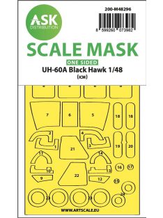   Art Scale - 1/48 UH-60A Black Hawk one-sided express fit mask for ICM