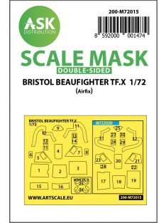   Art Scale - 1/72 Bristol Beaufighter TF.X double-sided painting mask for Airfix