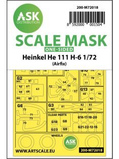 Art Scale - 1/72 Heinkel He 111 H-6 one-sided for Airfix